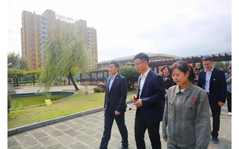 團(tuán)省委組織部部長視察仙鶴團(tuán)委工作